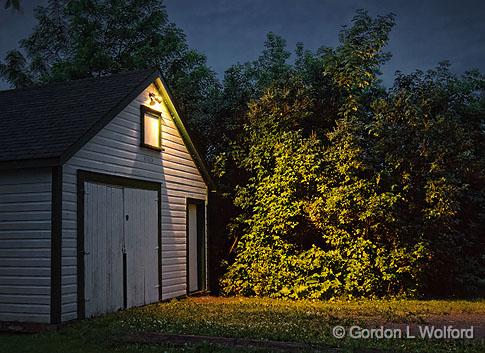 Lockmaster's Garage_11699-701.jpg - Photographed along the Rideau Canal Waterway at Smiths Falls, Ontario, Canada.